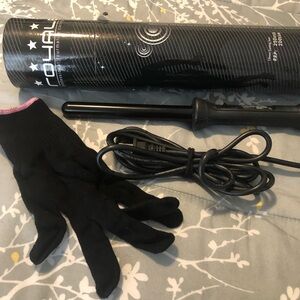 Royals Tourmaline 19mm professional curling iron